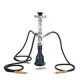 Waterpijp  BLACK SHISHA LARGE 3 HOSE BLACK 54CM