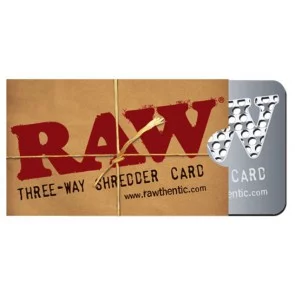 RAW SHREDDER CARD (8,5x5cm)  RAW SHREDDER CARD (8,5x5cm) 58345