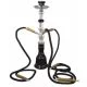 Waterpijp RAGGA SHISHA BLACK 3 HOSES 54CM