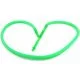 ATOMIC SILICONE GREEN HOSE 180CM