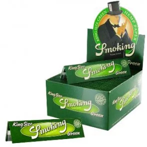 SMOKING GREEN KING SIZE PAPER  SMOKING GREEN KING SIZE PAPER 58111