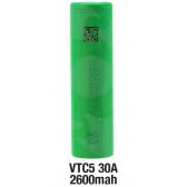VTC5 BATTERY 30A - 2600mAh