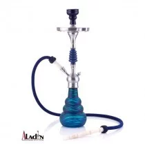 Waterpijp Aladin Shisha Lagos Blue Green 66 Cm 1 Hose  Waterpijp Aladin Shisha Lagos Blue Green 66 Cm 1 Hose afbeelding505374