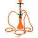 SHISHA POLISH NEON ORANGE 3 HOSES 37CM
