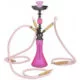 SHISHA POLISH NEON PINK 3 HOSES 37CM