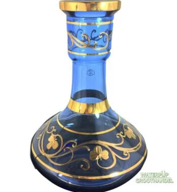 El Nefes - Boheems kristallen vaas  El Nefes &#8211; Boheems kristallen vaas boheemsevaasblauw 350x380