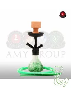 Amy - 760 Crazy Dots (Zwart/ Groen)  Amy &#8211; 760 Crazy Dots (Zwart/ Groen) 760 psmbk green frost