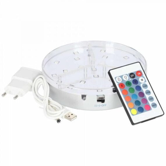 LED-Untersetzer 15cm + Bluetooth  LED-Untersetzer 15cm + Bluetooth eclipse led base 15 cm 1600548095bef8 600x600 570x570