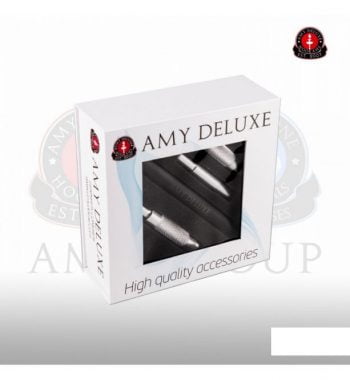 AMY Deluxe Aluminium grip slang  AMY Deluxe Aluminium grip slang amy deluxe siliconen slang grip wit transparant 350x380
