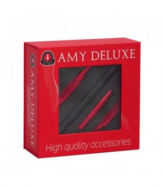 AMY Deluxe Aluminium grip slang  AMY Deluxe Aluminium grip slang amy siliconen slang kleur rood 570x651