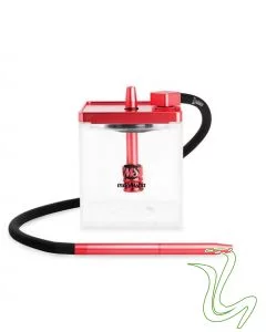 MS - Micro Cube (Rood)  MS &#8211; Micro Cube (Rood) ms micro rood waterpijp