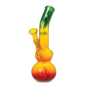Small Glass Rastafari Bong Wb-250 12cm  Small Glass Rastafari Bong Wb-250 afbeelding503184