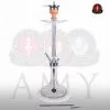 AMY DELUXE LUNA WATERPIJP WIT