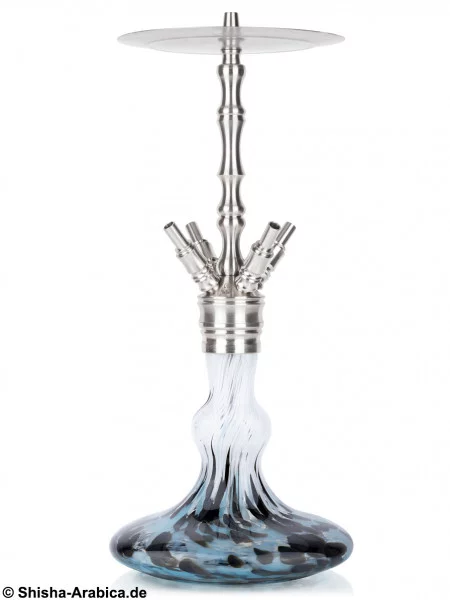 Octopuz Shisha - Nautiluz - White Black Blue  Octopuz Shisha &#8211; Nautiluz &#8211; White Black Blue octopuz nautiluz white black blue 600x600