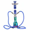 Shisha W 685 Blue Shiny 56 Cm 2 Hose