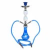 Shisha W 635 Blue Swirl 53 Cm 2 Hose