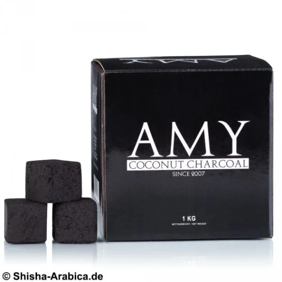 AMY Kool Coconut Charcoal 1kg  AMY Kool Coconut Charcoal 1kg amy coconut charcoal 1kg 600x600 570x570