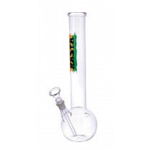 Rastafari Regular Straight Glass Bong 30 Cm