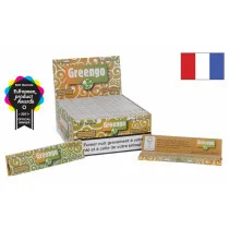 French Display Greengo Unbleached King Size Slim 50 Pcs  French Display Greengo Unbleached King Size Slim 50 Pcs afbeelding514860