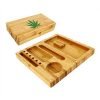 RAGGA WOODEN MAGNET BOX WITH LEAF